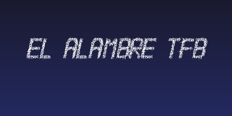 El alambre tfb Social Header