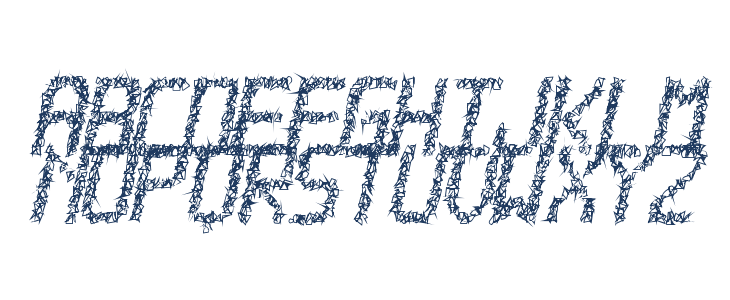 El alambre tfb Lowercase