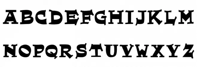ElDorado-Bold Schriftart Groß