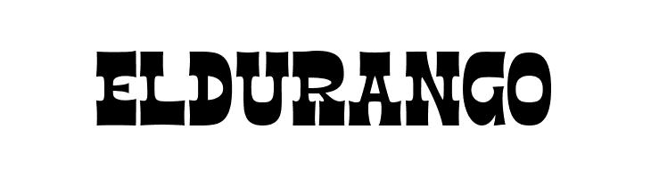ElDurango  Fuentes Gratis Descargar