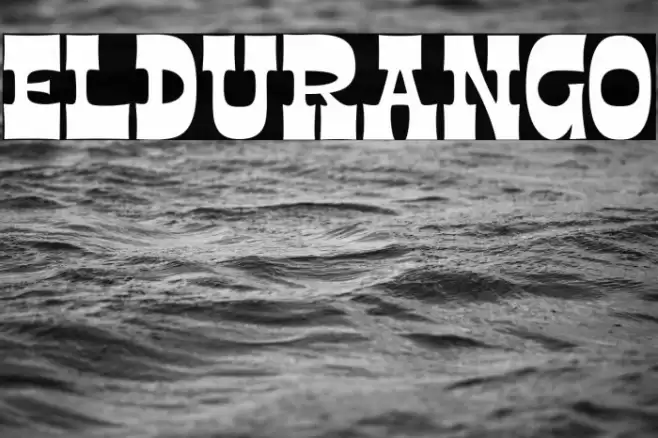 ElDurango Font examples