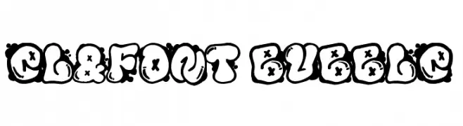 El&Font Bubble  Fuentes Gratis Descargar