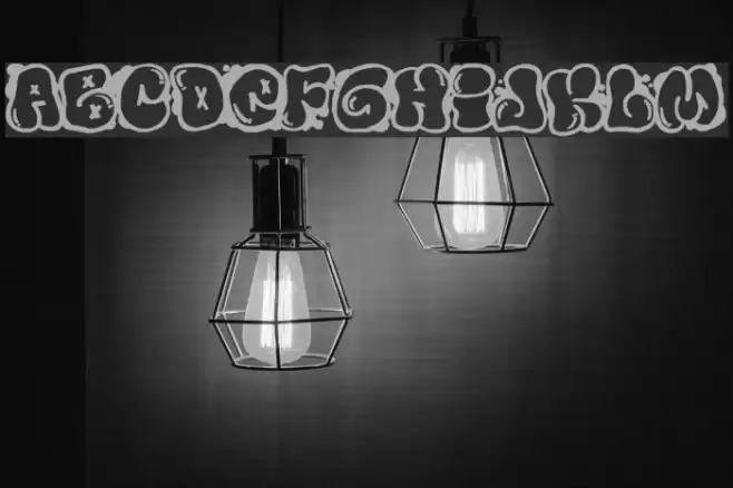 El&Font Bubble Font examples