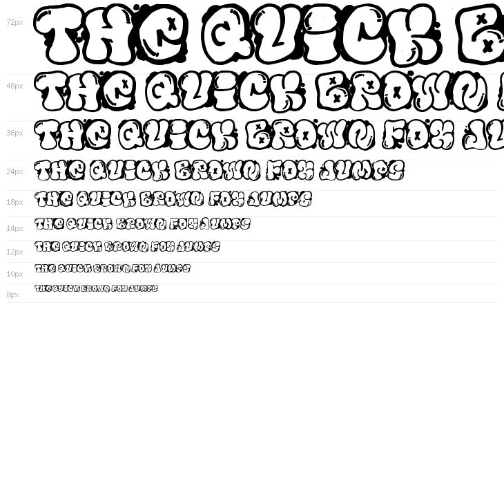 El&Font Bubble Waterfall