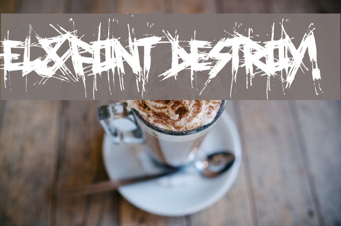 El&Font Destroy! Example 3