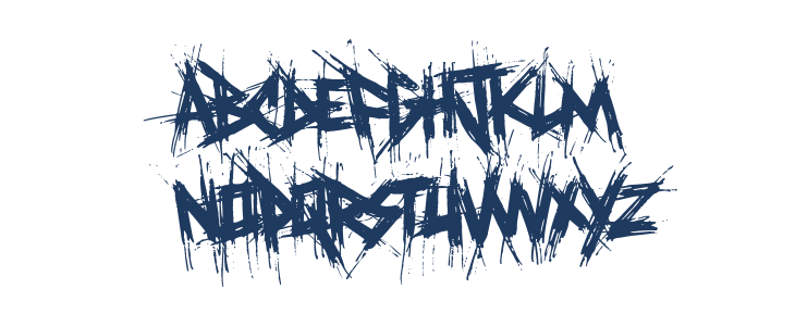 El&Font Destroy! Lowercase