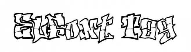 ElFont Tag  font caratteri gratis