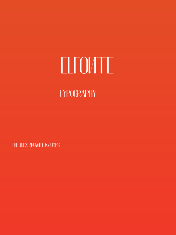ElFonte Poster