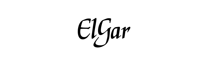 ElGar Font