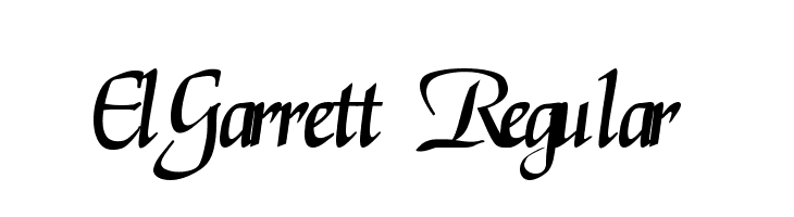 ElGarrett Regular Font