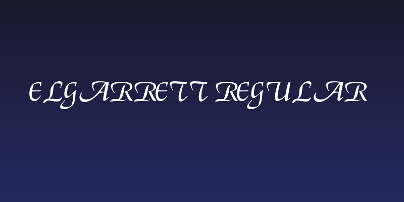 ElGarrett Regular Social Header