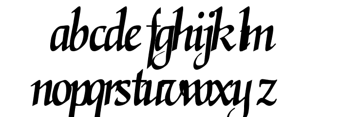 ElGarrett Regular Polices MINUSCULES