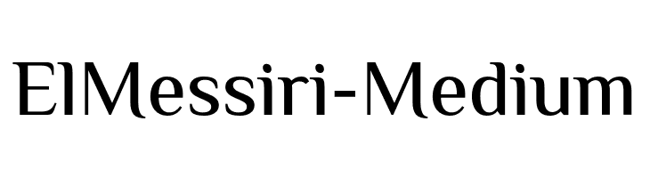 ElMessiri-Medium  les polices de caractères gratuit tlcharger
