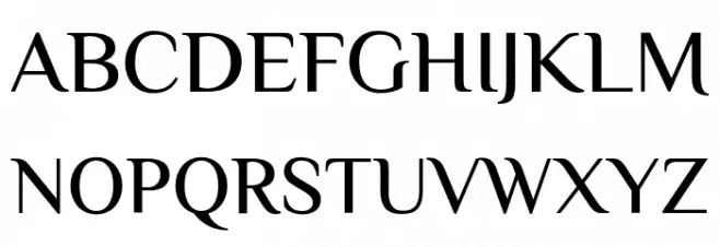 ElMessiri-Medium 字体 大写