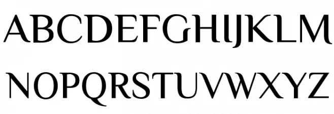 ElMessiri-Medium Font Litere mari