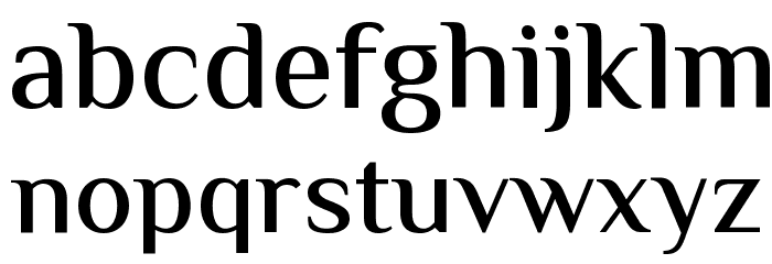 ElMessiri-Medium Font LOWERCASE