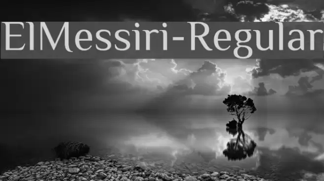 ElMessiri-Regular Font examples