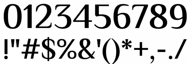 ElMessiri-SemiBold Font OTHER CHARS