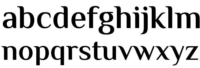 ElMessiri-SemiBold Font LOWERCASE
