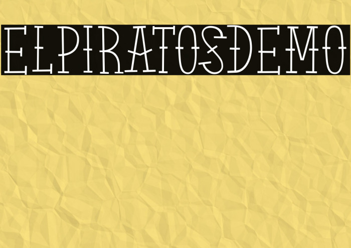 ElPiratosdemo Example 1