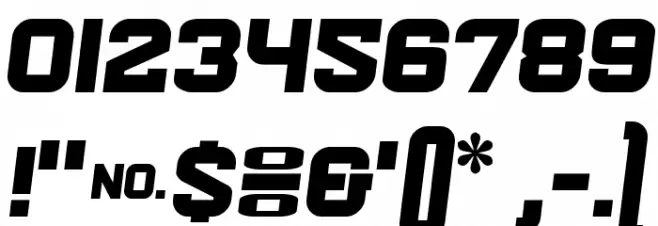 ElValiente Font OTHER CHARS