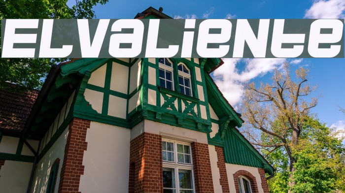 ElValiente Font examples