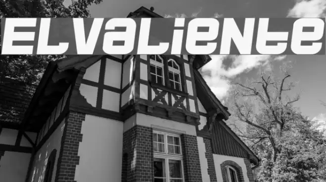 ElValiente Font examples