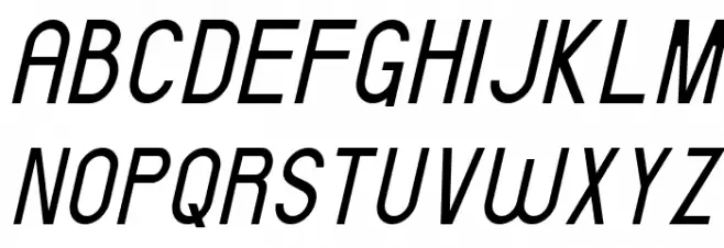 ElValle Italic 字体 大写