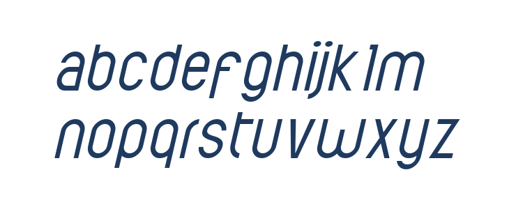 ElValle Italic Lowercase