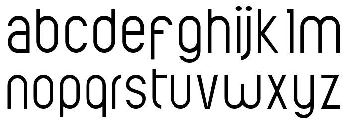 ElValle Light Font LOWERCASE