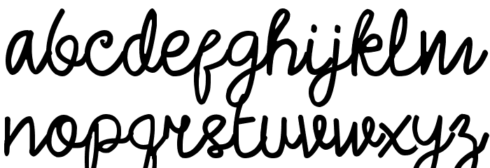 Elabor Font LOWERCASE