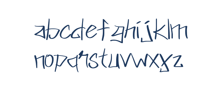 Elaesy Regular Lowercase