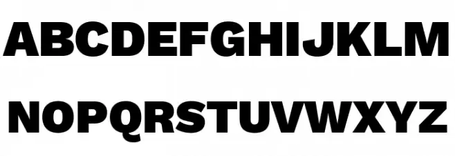 Elaine Sans Black Font Litere mari