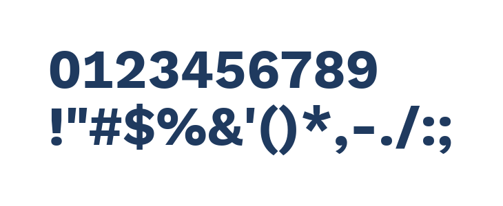 Elaine Sans Bold Other Characters