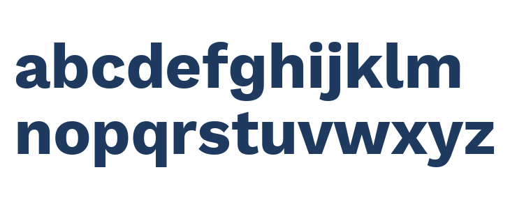 Elaine Sans Bold Lowercase