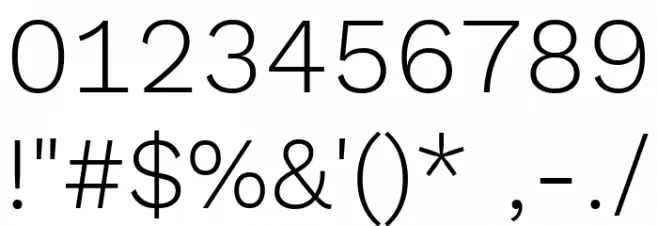 Elaine Sans Light Font OTHER CHARS