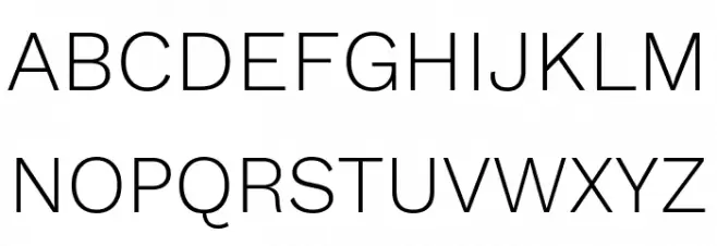 Elaine Sans Light Schriftart Groß