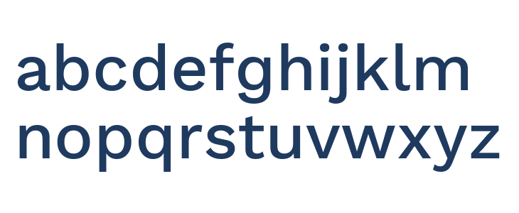 Elaine Sans Medium Lowercase