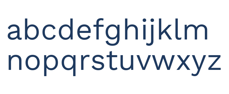 Elaine Sans Lowercase