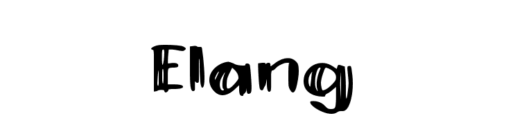 Elang Font
