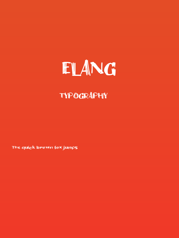 Elang Poster