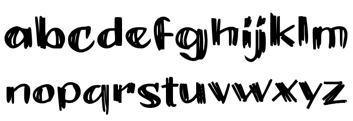 Elang Font LOWERCASE