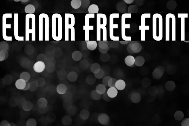 Elanor Free Font Example 2
