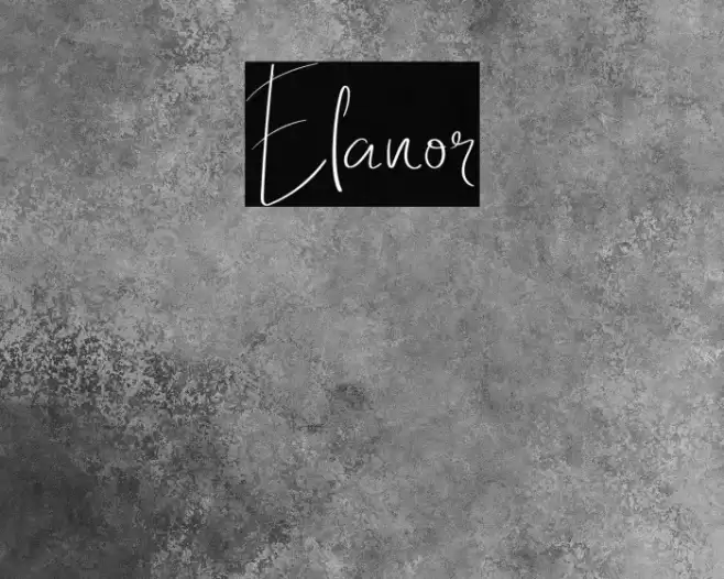 Elanor Шрифта examples