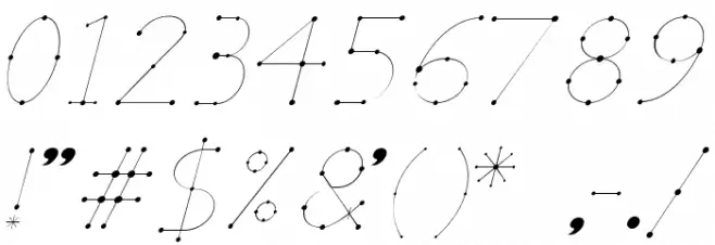 Elara Italic Font OTHER CHARS