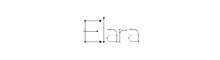 Elara  नि: शुल्क फ़ॉन्ट्स डाउनलोड