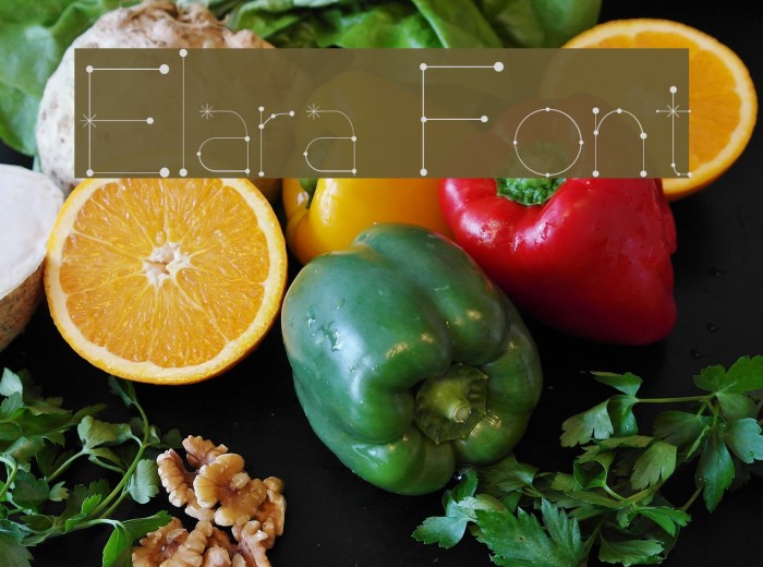 Elara Font examples