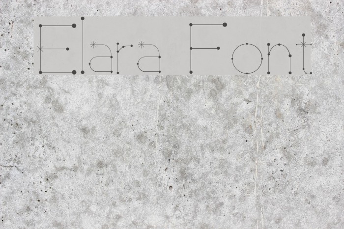 Elara Font examples