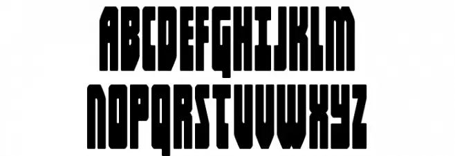 Elastic Lad Condensed Polices MAJUSCULES