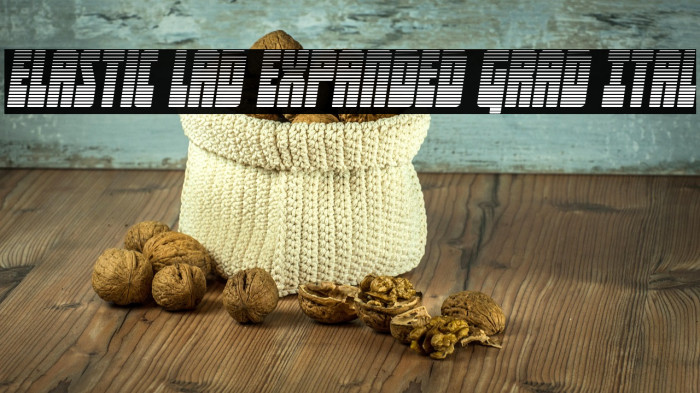 Elastic Lad Expanded Grad Ital Example 2